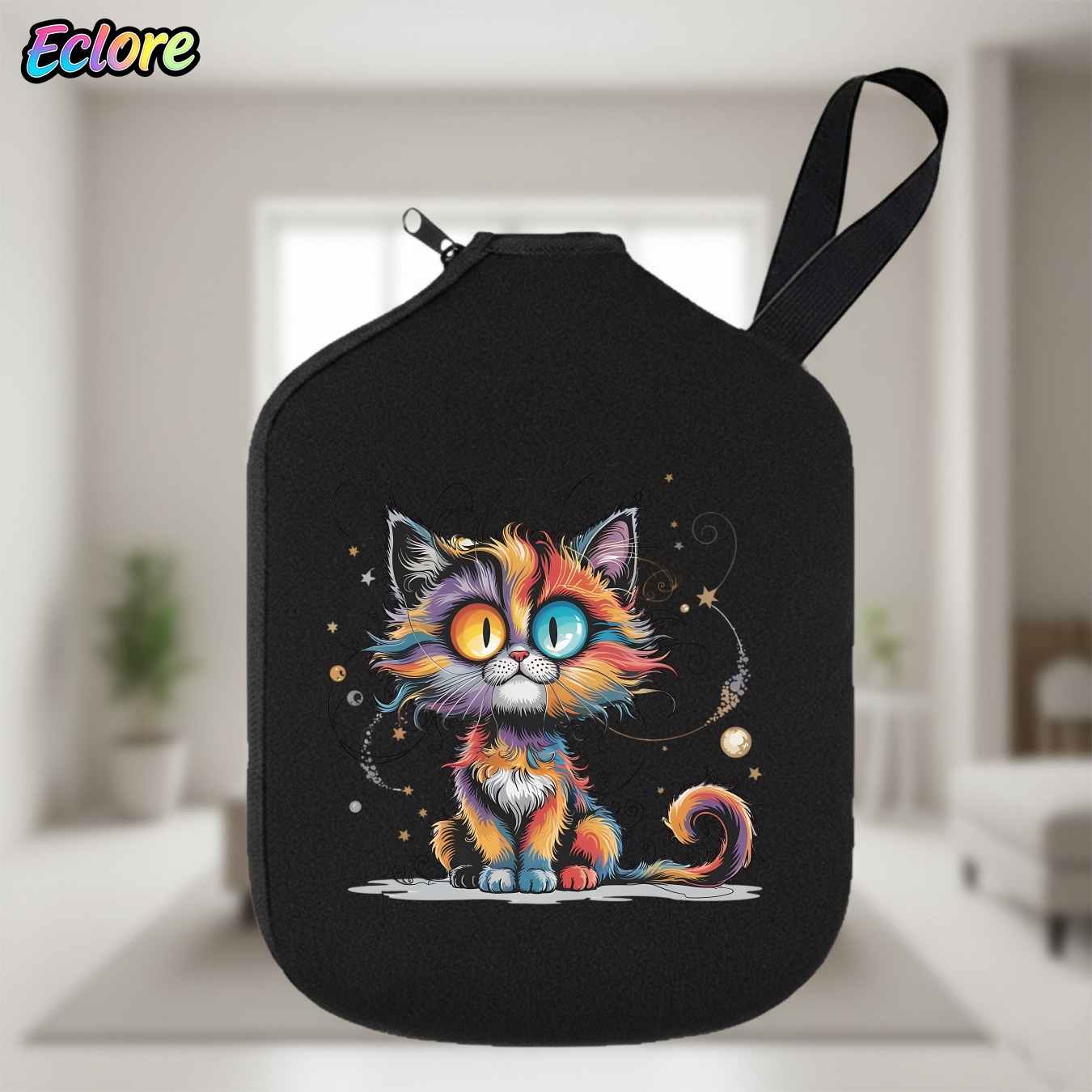 Sports Equipment Bag - Tas Dayung Pickleball Galaxy Star Cat,