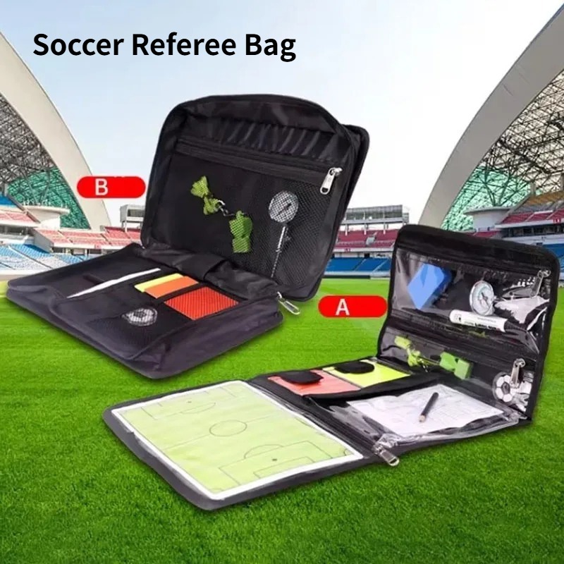 Sports Equipment Bag - Set Tas Wasit Sepak Bola Profesional,