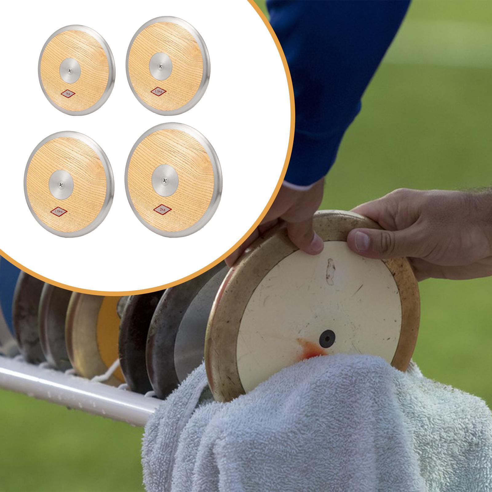Cakram Lempar Atletik Kayu Kua - Discus Throw Training ulasan dan harga