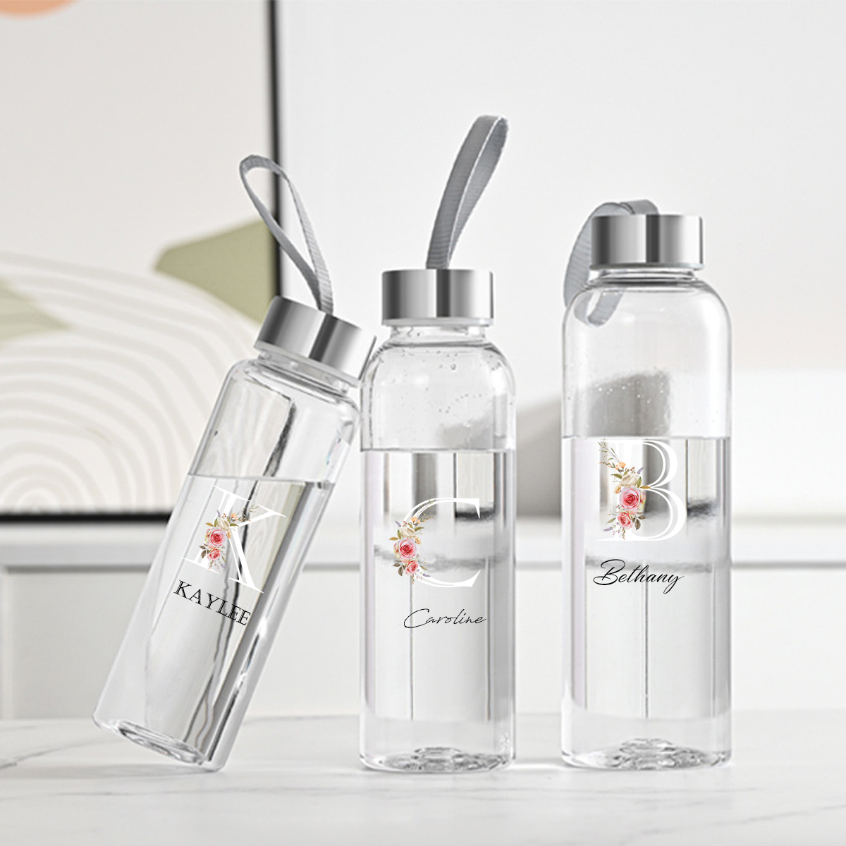 Botol Air Transparan dengan Na - Sports Equipment With Names ulasan dan harga