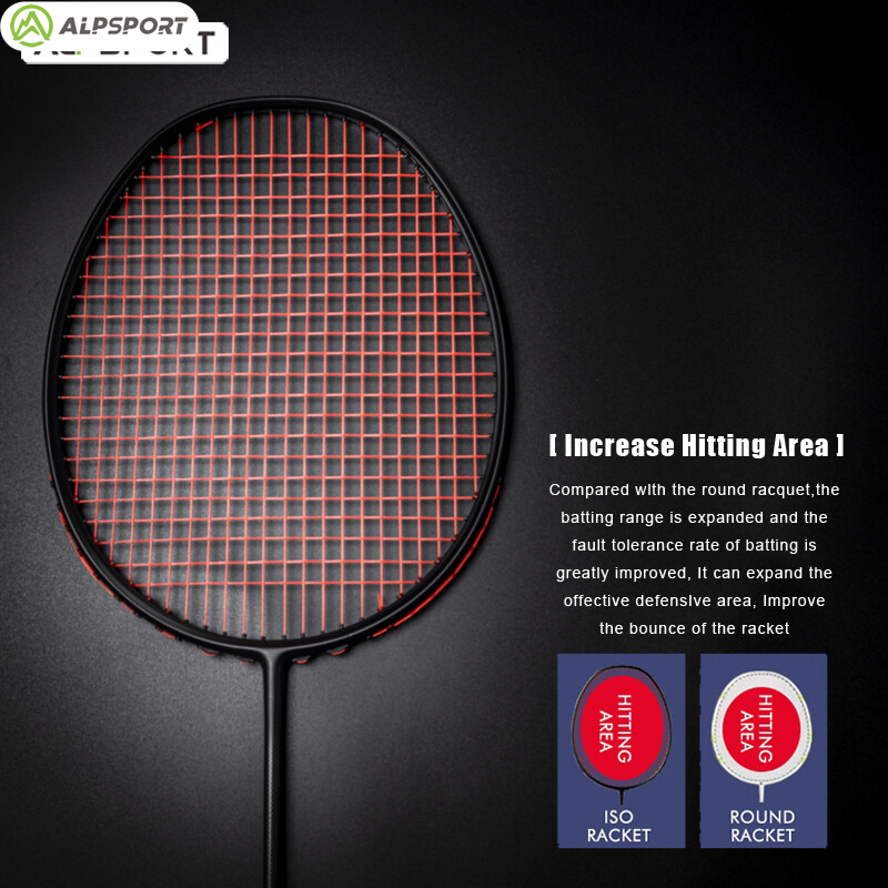 ALPSPORT XHP 2 Buah 6U 72G G4  - Badminton Racket Carbon ulasan dan harga