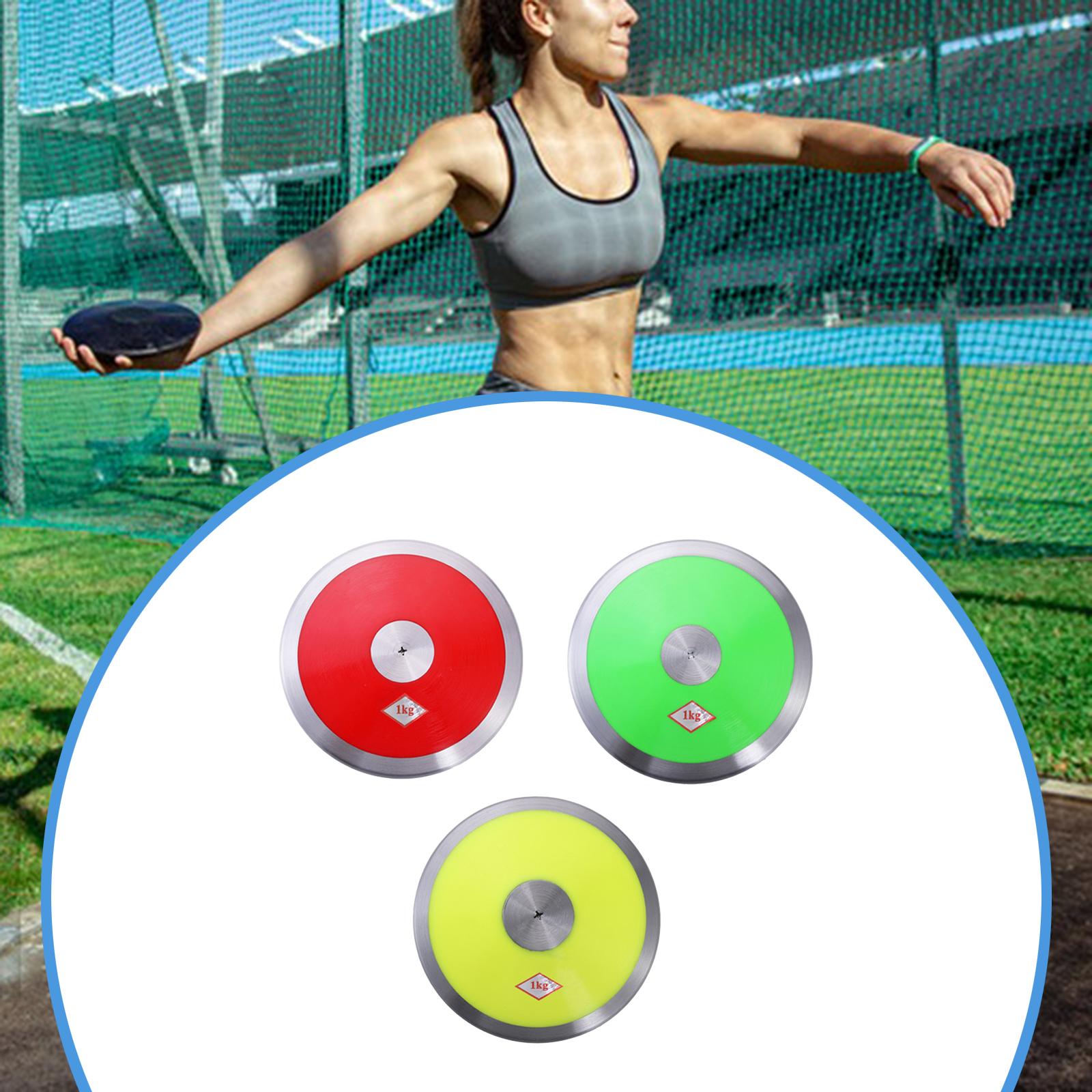1kg Nylon dengan Pelek dan Pus - Discus Throw Training ulasan dan harga